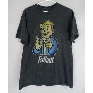 Bethesda Fallout Video Game Vault Boy Men's Graphic Tee Size Large